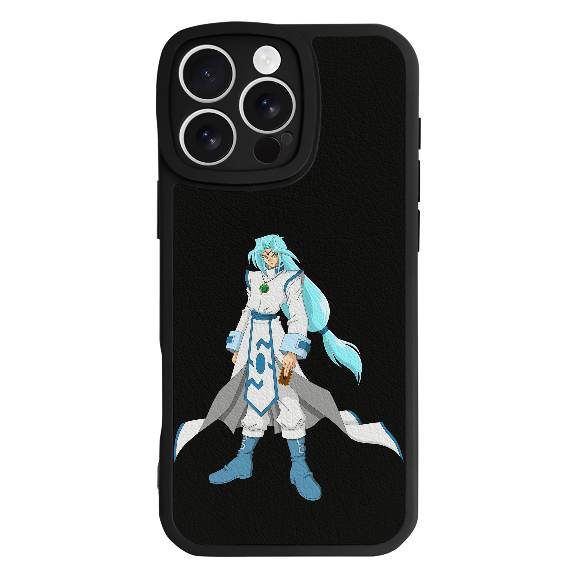 遊☆戯☆王 Yu-Gi-Oh! 【iPhone 16シリーズ対応】シリコンスマホケース（レザー調） 材質：シリコン